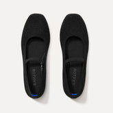 The Max Square Mary Jane - ReVelvet™ Black