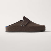 The Teddy Men's Clog - Umber Herringbone