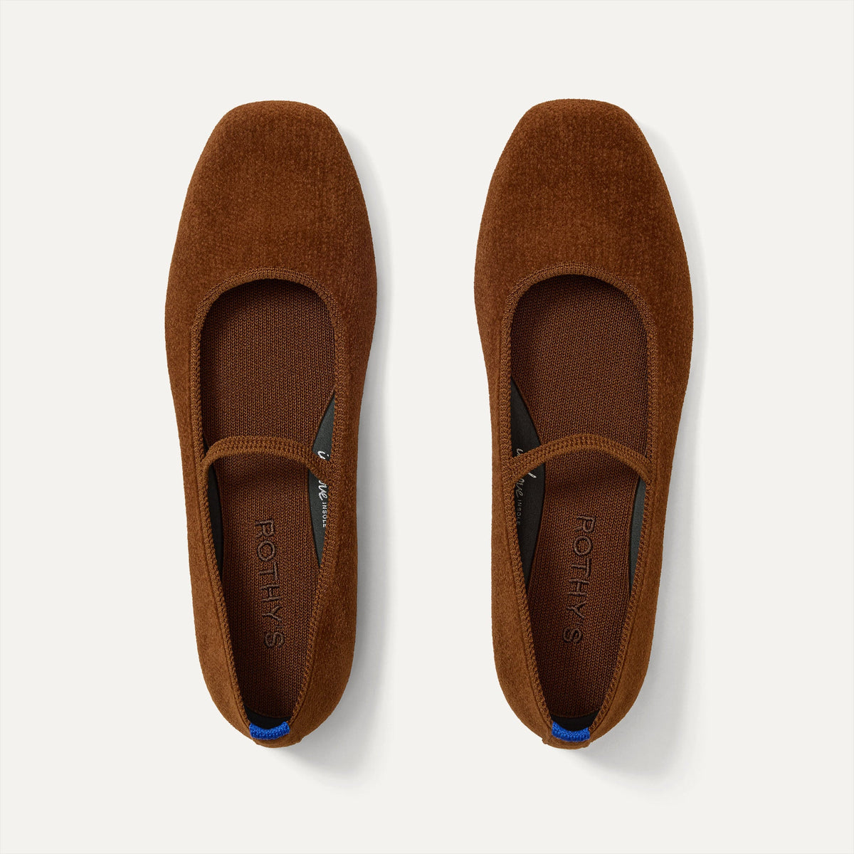 The Max Square Mary Jane - ReVelvet™ Russet