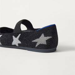The Kids Mary Jane - ReVelvet™ Metallic Stardust
