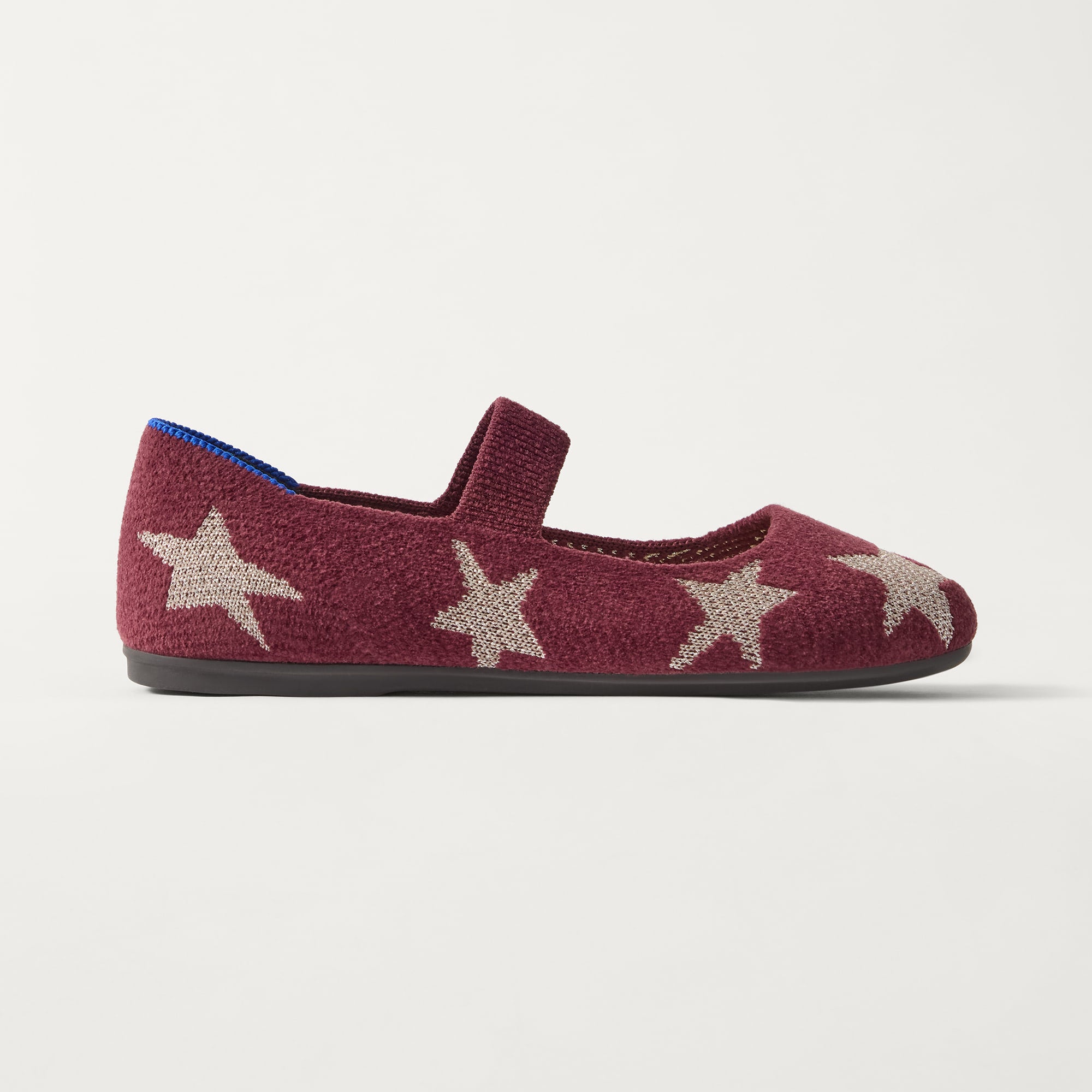 The Kids Mary Jane - ReVelvet™ Metallic Twinkleberry