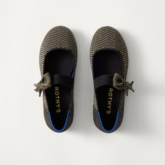 The Kids Tux Bow Mary Jane - Bronzite