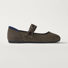 The Kids Tux Bow Mary Jane - Bronzite