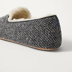 The Teddy Men's Slipper - Newsprint