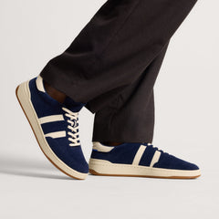 The Men's Court Sneaker - ReVelvet™ Deep Navy
