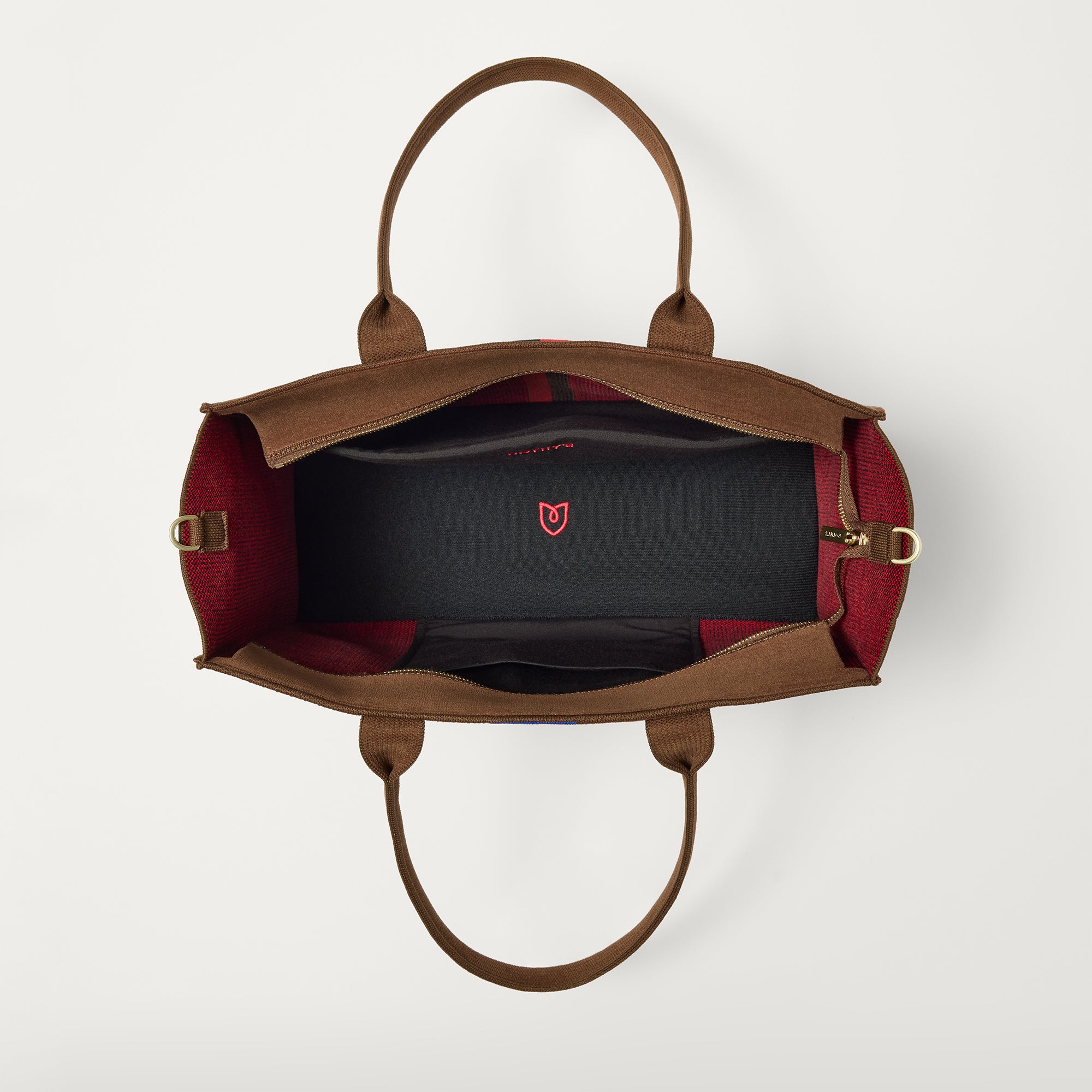 The Classic Tote - ReVelvet™ Cinnamon Stripe