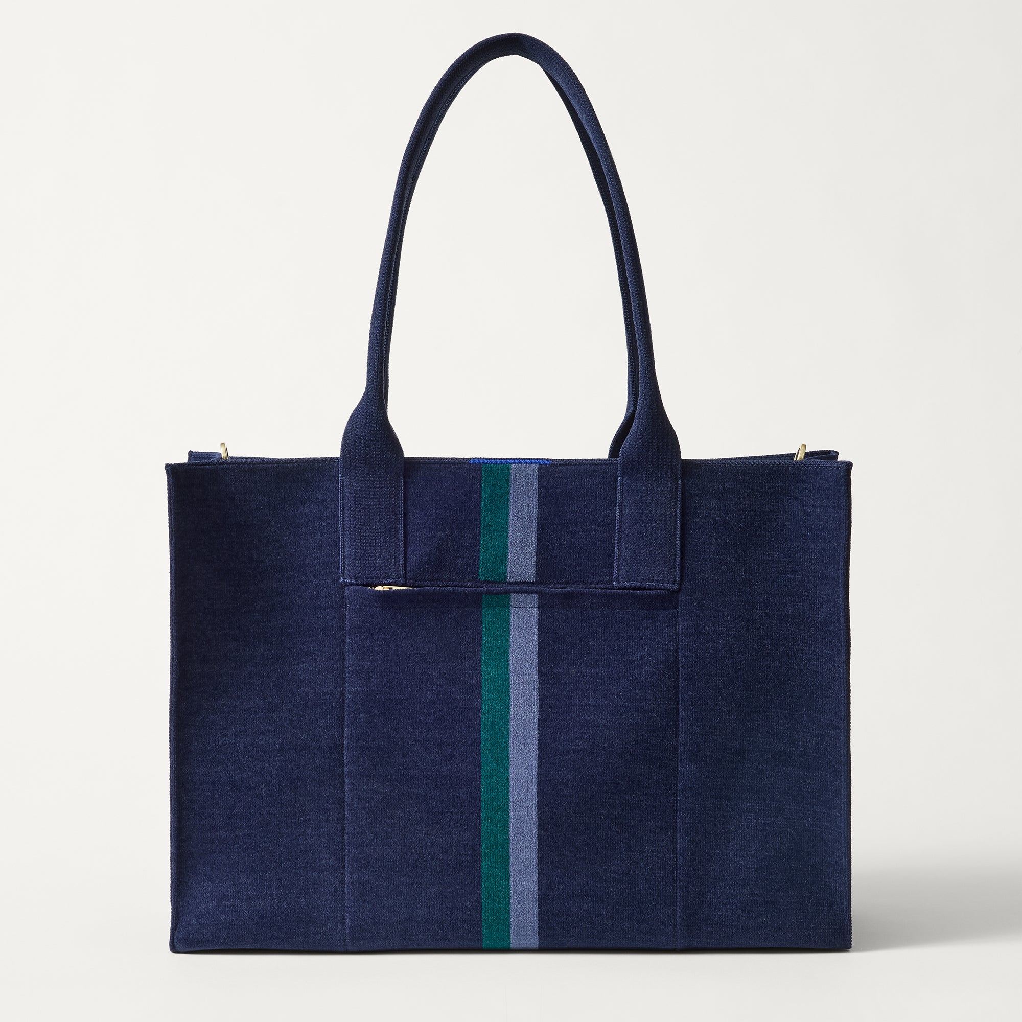 The Classic Tote - ReVelvet™ Peacock